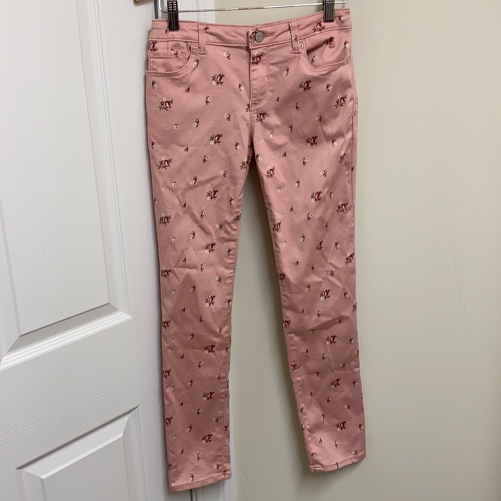 Gap kids.   Lots of stretch. Size 12